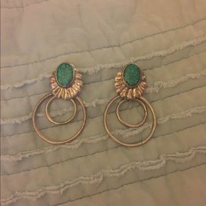 Silver & Turquoise earrings